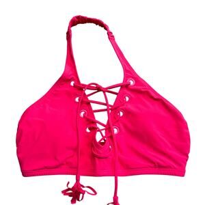 Skinny Dippers Lace Up Bikini Top